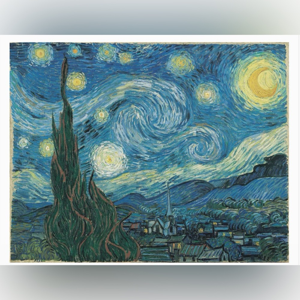 MoMA Van Gogh Poster: The Starry Night
